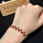 Kit 82 (Tutorial Ready) | DIY Bracelet Kit with 5A Zircon Beads | All-Inclusive Beginner Jewelry Making Gift for Women | Video Guide Included - Image 2