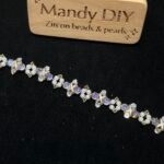 Kit 193A(Tutorial Ready) | DIY Bracelet Kit with 5A Zircon Beads | All-Inclusive Beginner Jewelry Making Gift for Women | Video Guide Included