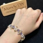 Kit 193A(Tutorial Ready) | DIY Bracelet Kit with 5A Zircon Beads | All-Inclusive Beginner Jewelry Making Gift for Women | Video Guide Included - Image 2
