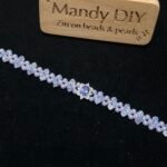 Kit 332(Tutorial Ready) | DIY Bracelet Kit with 5A Zircon Beads | All-Inclusive Beginner Jewelry Making Gift for Women | Video Guide Included