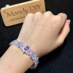 Kit 332(Tutorial Ready) | DIY Bracelet Kit with 5A Zircon Beads | All-Inclusive Beginner Jewelry Making Gift for Women | Video Guide Included - Image 2