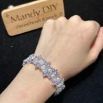 Kit 305 (Tutorial Ready) | DIY Bracelet Kit with 5A Zircon Beads | All-Inclusive Beginner Jewelry Making Gift for Women | Video Guide Included - Image 2