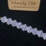 Kit 152 | DIY Bracelet Kit with 5A Zircon Beads | All-Inclusive Beginner Jewelry Making Gift for Women | Video Guide Included