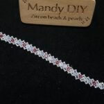 Kit 313 (Tutorial Ready) | DIY Bracelet Kit with 5A Zircon Beads | All-Inclusive Beginner Jewelry Making Gift for Women | Video Guide Included - Image 3