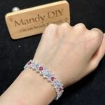 Kit 313 (Tutorial Ready) | DIY Bracelet Kit with 5A Zircon Beads | All-Inclusive Beginner Jewelry Making Gift for Women | Video Guide Included - Image 2