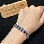 Kit 158 | DIY Bracelet Kit with 5A Zircon Beads | All-Inclusive Beginner Jewelry Making Gift for Women | Video Guide Included - Image 2