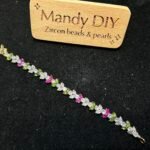 Kit 374(Tutorial Ready) | DIY Bracelet Kit with 5A Zircon Beads | All-Inclusive Beginner Jewelry Making Gift for Women | Video Guide Included