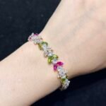 Kit 374(Tutorial Ready) | DIY Bracelet Kit with 5A Zircon Beads | All-Inclusive Beginner Jewelry Making Gift for Women | Video Guide Included - Image 4