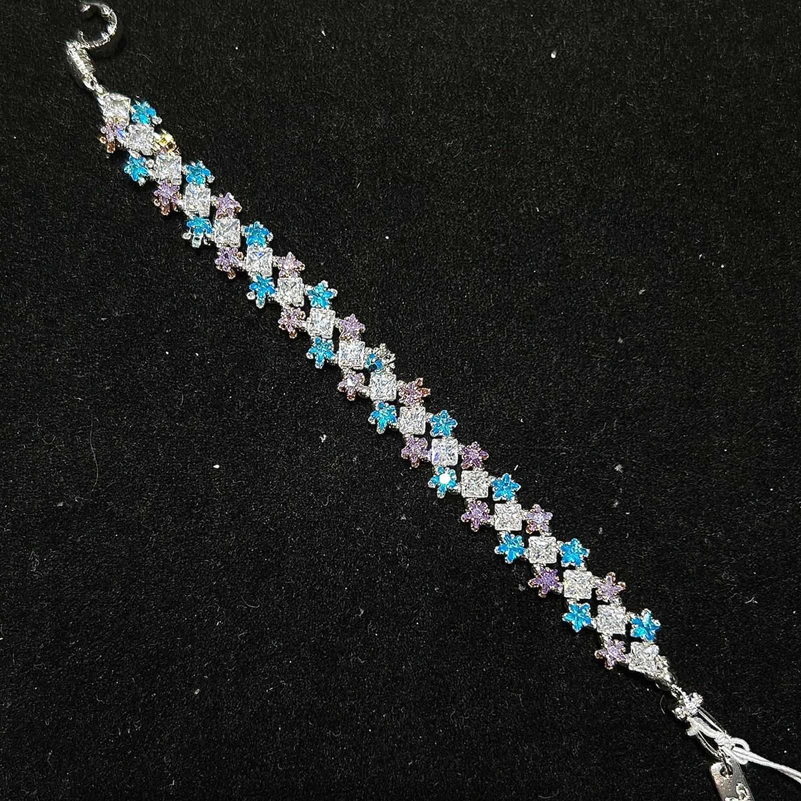 195-1 Kit 381(Tutorial Ready) | DIY Bracelet Kit with 5A Zircon Beads | All-Inclusive Beginner Jewelry Making Gift for Women | Video Guide Included - Image 1