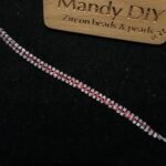 Kit 143A (Tutorial Ready) | DIY Bracelet Kit with 5A Zircon Beads | All-Inclusive Beginner Jewelry Making Gift for Women | Video Guide Included