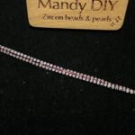 Kit 143A (Tutorial Ready) | DIY Bracelet Kit with 5A Zircon Beads | All-Inclusive Beginner Jewelry Making Gift for Women | Video Guide Included - Image 3