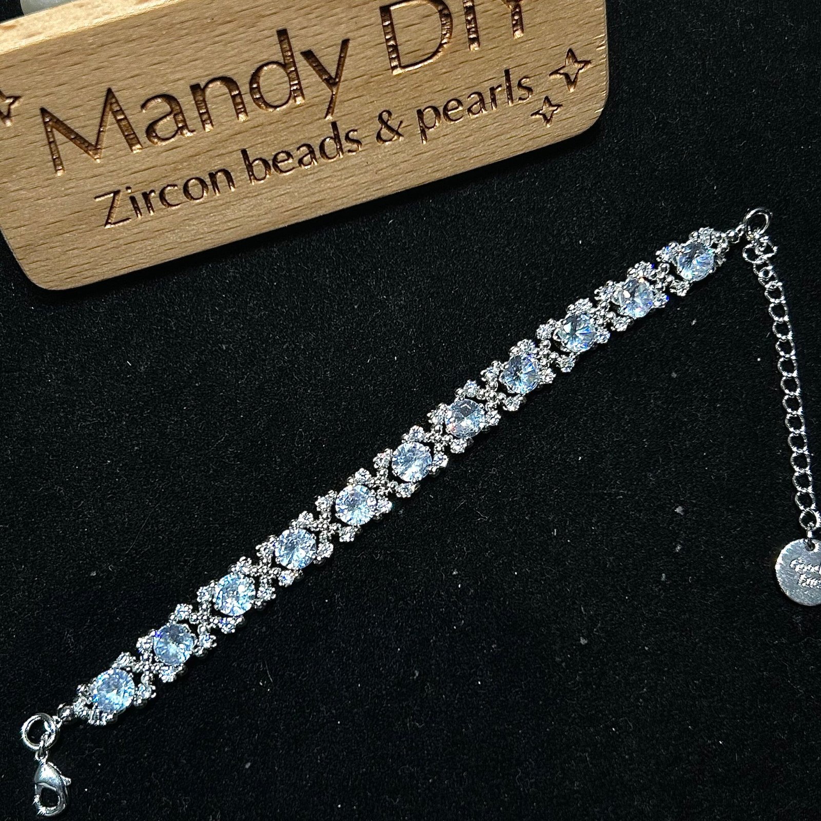 198-1 Kit 228 (Tutorial Ready) | DIY Bracelet Kit with 5A Zircon Beads | All-Inclusive Beginner Jewelry Making Gift for Women | Video Guide Included - Image 1