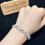 Kit 228 (Tutorial Ready) | DIY Bracelet Kit with 5A Zircon Beads | All-Inclusive Beginner Jewelry Making Gift for Women | Video Guide Included - Image 2