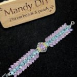 Kit 74 (Tutorial Ready) | DIY Bracelet Kit with 5A Zircon Beads | All-Inclusive Beginner Jewelry Making Gift for Women | Video Guide Included