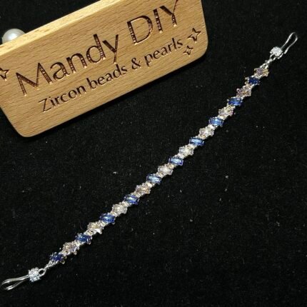 Kit 177 (Tutorial Ready) | DIY Bracelet Kit with 5A Zircon Beads | All-Inclusive Beginner Jewelry Making Gift for Women | Video Guide Included