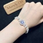 Kit 291 | DIY Bracelet Kit with 5A Zircon Beads | All-Inclusive Beginner Jewelry Making Gift for Women | Video Guide Included - Image 2