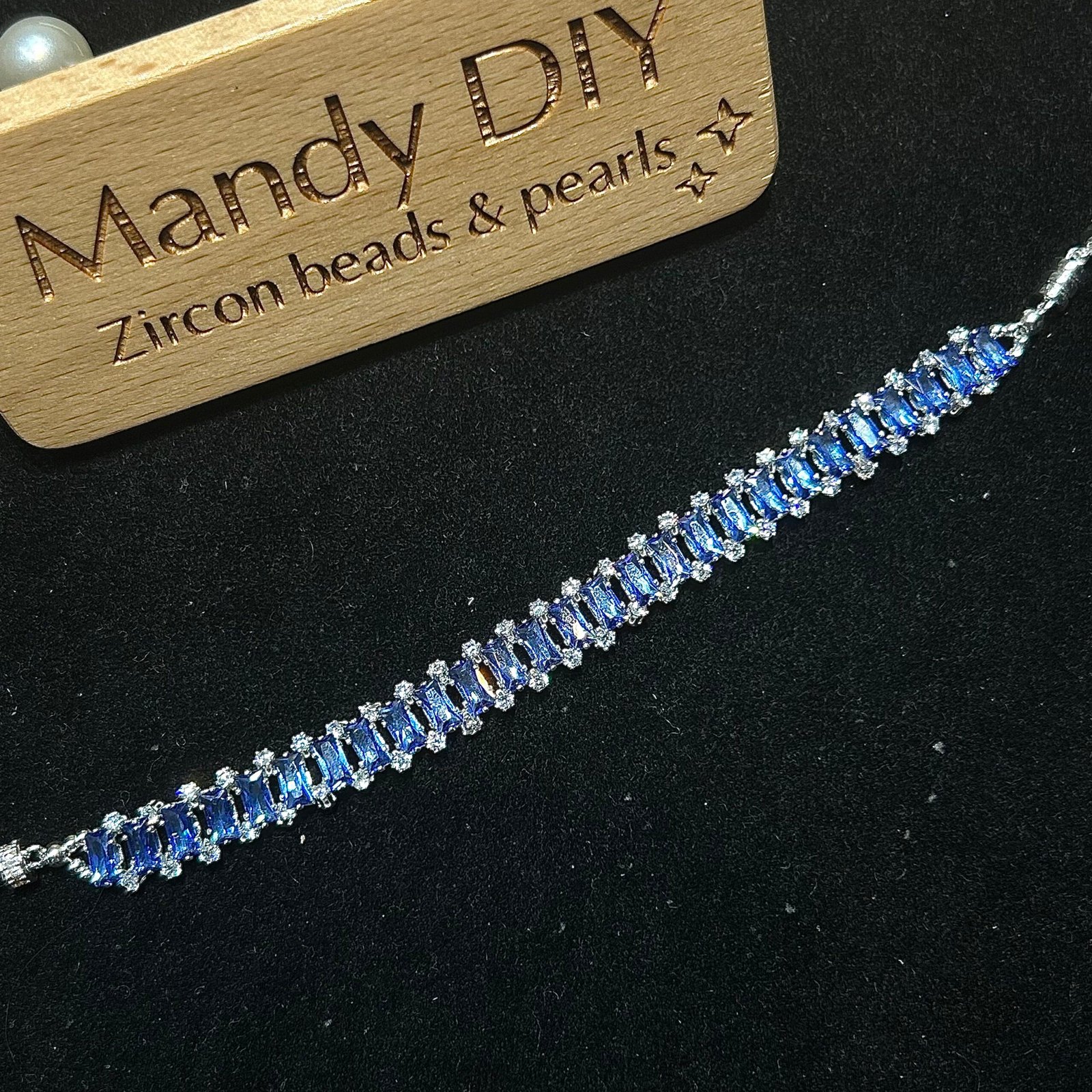 210-1 Kit 362 (Tutorial Ready) | DIY Bracelet Kit with 5A Zircon Beads | All-Inclusive Beginner Jewelry Making Gift for Women | Video Guide Included - Image 1