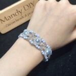 Kit 379 (Tutorial Ready) | DIY Bracelet Kit with 5A Zircon Beads | All-Inclusive Beginner Jewelry Making Gift for Women | Video Guide Included - Image 2