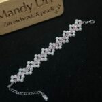 Kit 209A | DIY Bracelet Kit with 5A Zircon Beads | All-Inclusive Beginner Jewelry Making Gift for Women | Video Guide Included