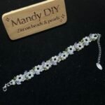 Kit 187 (Tutorial Ready) | DIY Bracelet Kit with 5A Zircon Beads | All-Inclusive Beginner Jewelry Making Gift for Women | Video Guide Included