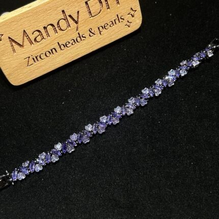 Kit 345 (Tutorial Ready) | DIY Bracelet Kit with 5A Zircon Beads | All-Inclusive Beginner Jewelry Making Gift for Women | Video Guide Included