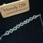 Kit 124 (Tutorial Ready) | DIY Bracelet Kit with 5A Zircon Beads | All-Inclusive Beginner Jewelry Making Gift for Women | Video Guide Included