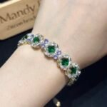 Kit 124 (Tutorial Ready) | DIY Bracelet Kit with 5A Zircon Beads | All-Inclusive Beginner Jewelry Making Gift for Women | Video Guide Included - Image 4