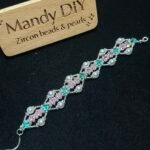 Kit 97 (Tutorial Ready) | DIY Bracelet Kit with 5A Zircon Beads | All-Inclusive Beginner Jewelry Making Gift for Women | Video Guide Included