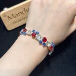 Kit 120 (Tutorial Ready) | DIY Bracelet Kit with 5A Zircon Beads | All-Inclusive Beginner Jewelry Making Gift for Women | Video Guide Included - Image 2