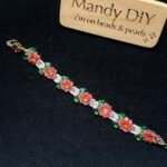 Kit 89 (Tutorial Ready) | DIY Bracelet Kit with 5A Zircon Beads | All-Inclusive Beginner Jewelry Making Gift for Women | Video Guide Included