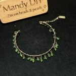 Kit 410 | DIY Bracelet Kit with 5A Zircon Beads | All-Inclusive Beginner Jewelry Making Gift for Women | Video Guide Included