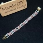 Kit 90 | DIY Bracelet Kit with 5A Zircon Beads | All-Inclusive Beginner Jewelry Making Gift for Women | Video Guide Included