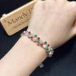 Kit 107 | DIY Bracelet Kit with 5A Zircon Beads | All-Inclusive Beginner Jewelry Making Gift for Women | Video Guide Included - Image 2