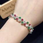 Kit 107 | DIY Bracelet Kit with 5A Zircon Beads | All-Inclusive Beginner Jewelry Making Gift for Women | Video Guide Included - Image 4