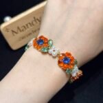 Kit 184 (Tutorial Ready) | DIY Bracelet Kit with 5A Zircon Beads | All-Inclusive Beginner Jewelry Making Gift for Women | Video Guide Included - Image 4