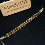 Kit 7 | DIY Bracelet Kit with 5A Zircon Beads | All-Inclusive Beginner Jewelry Making Gift for Women | Video Guide Included