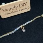 Kit 180B (Tutorial Ready) | DIY Bracelet Kit with 5A Zircon Beads | All-Inclusive Beginner Jewelry Making Gift for Women | Video Guide Included