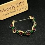 Kit 370 | DIY Bracelet Kit with 5A Zircon Beads | All-Inclusive Beginner Jewelry Making Gift for Women | Video Guide Included