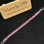 Kit 191 | DIY Bracelet Kit with 5A Zircon Beads | All-Inclusive Beginner Jewelry Making Gift for Women | Video Guide Included