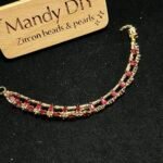 Kit 402 | DIY Bracelet Kit with 5A Zircon Beads | All-Inclusive Beginner Jewelry Making Gift for Women | Video Guide Included