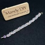 Kit 42 | DIY Bracelet Kit with 5A Zircon Beads | All-Inclusive Beginner Jewelry Making Gift for Women | Video Guide Included