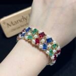 Kit 373 | DIY Bracelet Kit with 5A Zircon Beads | All-Inclusive Beginner Jewelry Making Gift for Women | Video Guide Included - Image 4