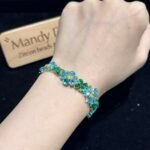 Kit 401 | DIY Bracelet Kit with 5A Zircon Beads | All-Inclusive Beginner Jewelry Making Gift for Women | Video Guide Included - Image 2