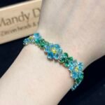 Kit 401 | DIY Bracelet Kit with 5A Zircon Beads | All-Inclusive Beginner Jewelry Making Gift for Women | Video Guide Included - Image 4