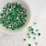 Round Diamond 4*4mm Zircon Beads Gold Base silver Base Black base 100PCS - Image 7