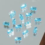 Rectangle Diamond 1.5*3mm Zircon Beads Gold Base silver Base Black base 100PCS - Image 4