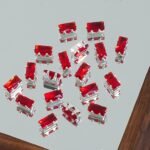 Rectangle Diamond 1.5*3mm Zircon Beads Gold Base silver Base Black base 100PCS - Image 8