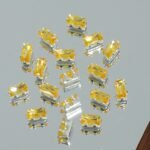 Rectangle Diamond 1.5*3mm Zircon Beads Gold Base silver Base Black base 100PCS - Image 10