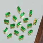 Rectangle Diamond 1.5*3mm Zircon Beads Gold Base silver Base Black base 100PCS - Image 22