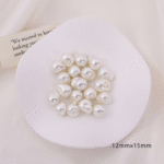 Pearl imitation celestial maiden Mabei artificial Baroque 001 Australian white pearl seawater high gloss irregular shape - Image 19